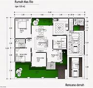 Desain Rumah 4 Kamar 1 Lantai